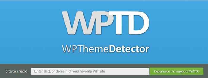 wordpress theme detector