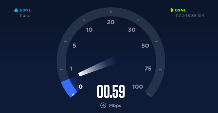 slow speedtest internet speed fast