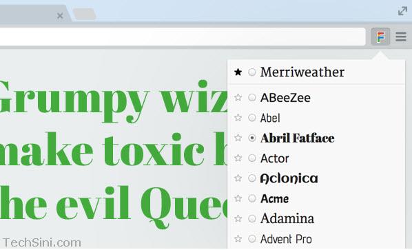 How to Check Font Used by Website using Google Chrome Extension