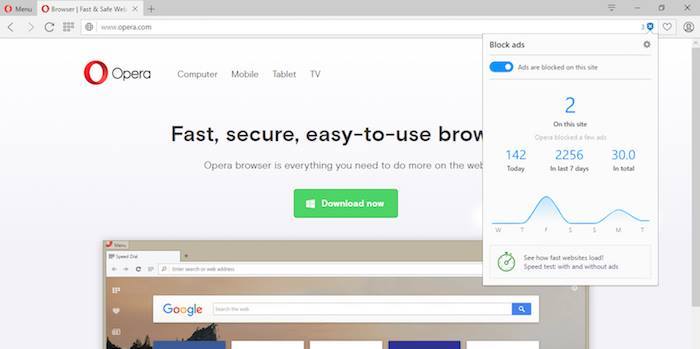 Opera Comes With Built-in Ad Blocker- One More Pitfall for Bloggers