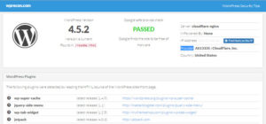 wordpress security checker tool