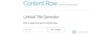 Linkbait Title Generator