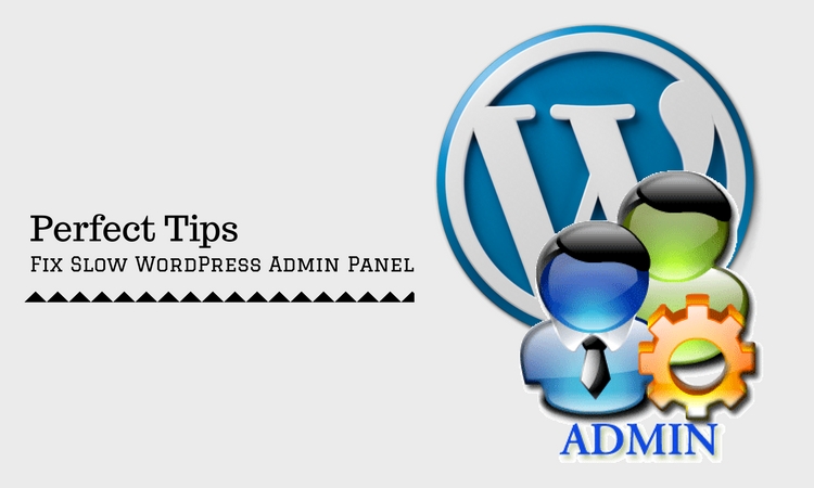 how to fix slow WordPress Admin Panel