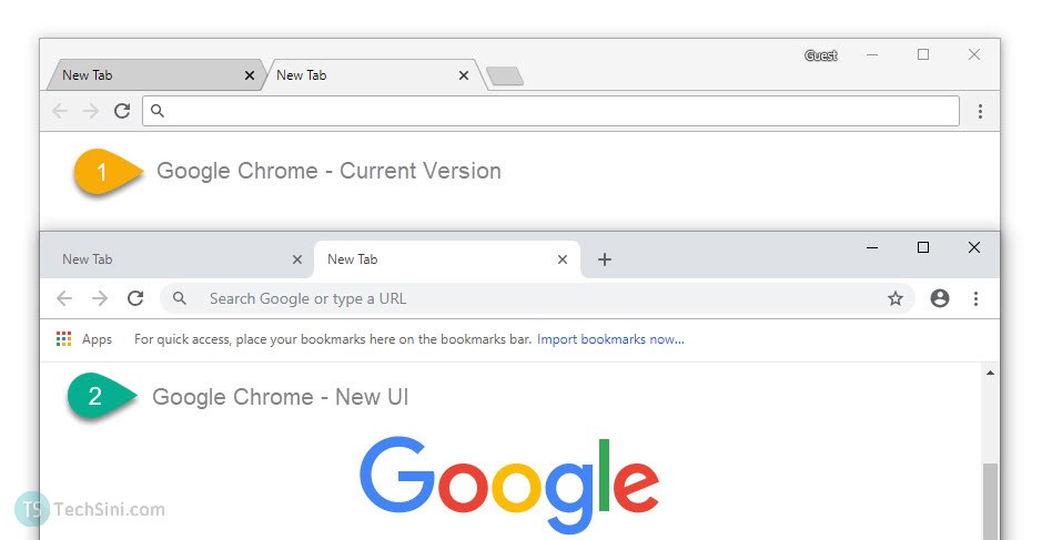 chrome download bar white