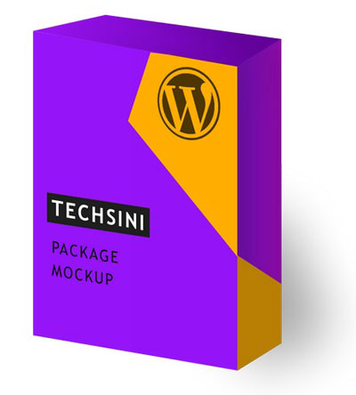 Free PSD Software Package Mockup Bundle By TechSini [Set ...