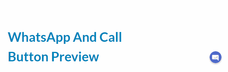 How to Add WhatsApp and Call Button to your WordPress Website