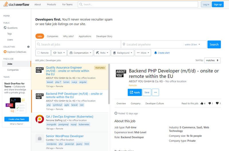 High Paying Remote Job Websites For Freelance Web Developers